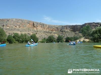 RUTA DE PIRAGÜISMO EN CANOA Y PIRAGÜA - HOCES DEL RÍO DURATÓN; grupo senderos